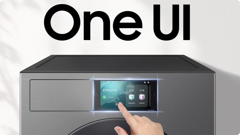 Samsung porta One UI anche negli elettrodomestici: 7 anni di aggiornamenti garantiti